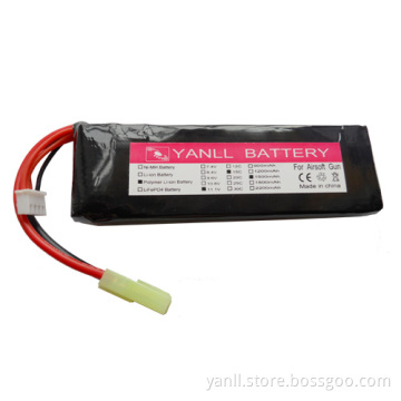 M4 Airsoft Gun Battery Pack 11.1V 2000mAh 20C